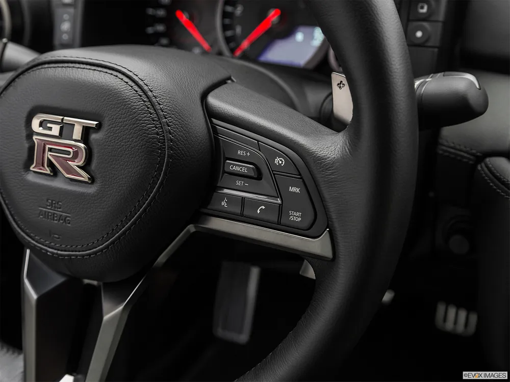 Nissan GT-R 2022 interior steering