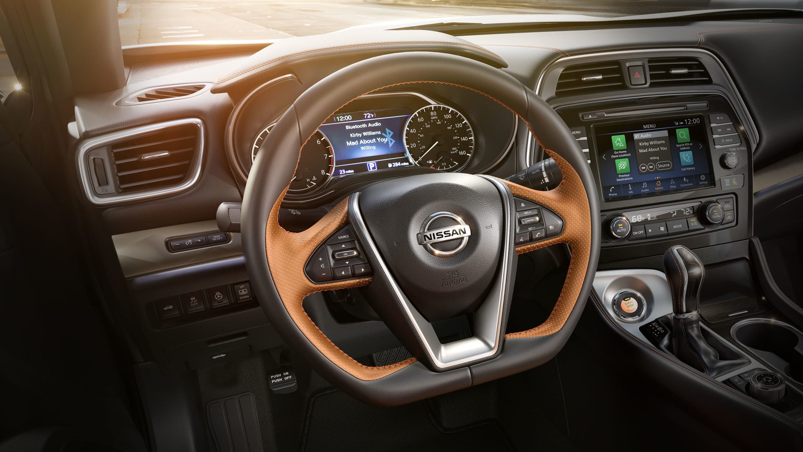 Nissan Maxima 2022 Interior steering wheel
