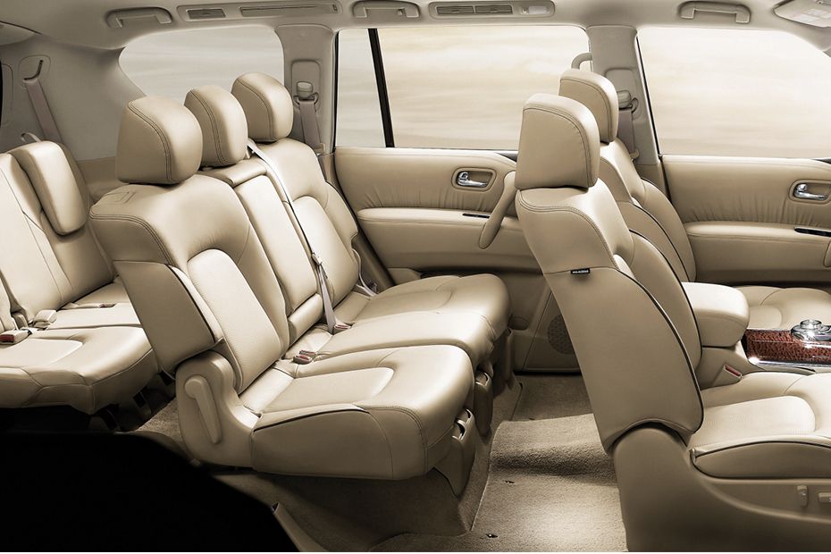 Nissan Patrol 2022 interior seats