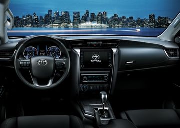 Toyota Fortuner 2022 interior dashboard