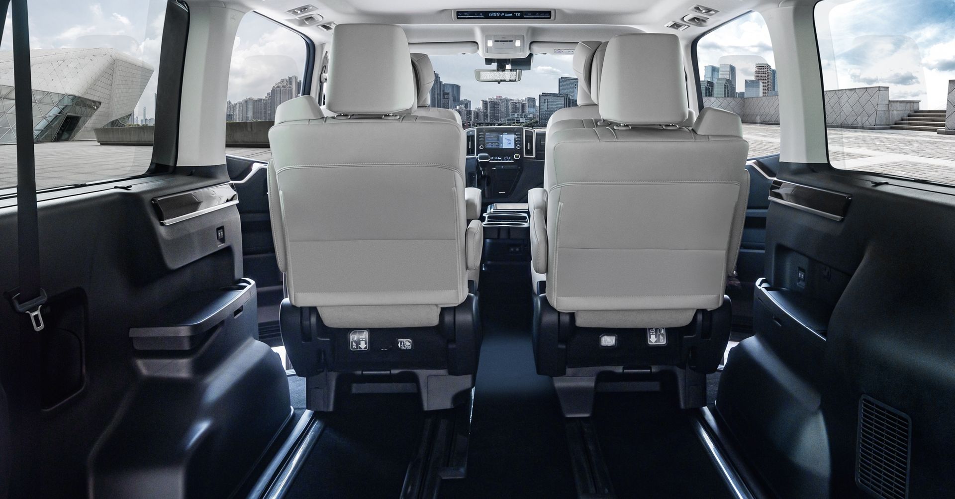 Toyota Granvia 2022 interior front seats