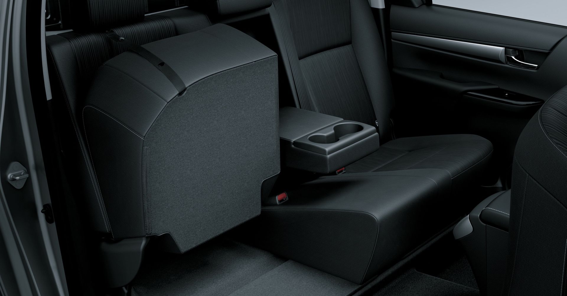 Toyota Hilux 2022 interior rear seats