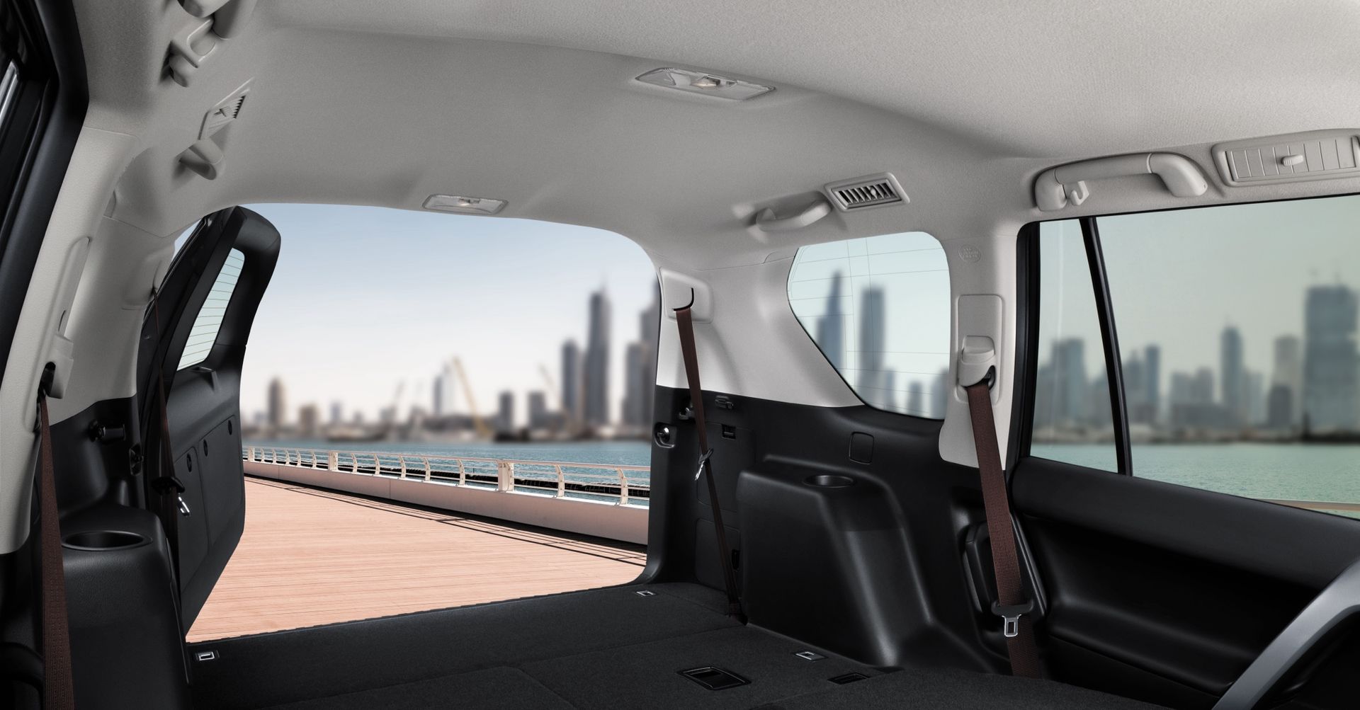 Toyota Prado 2022 interior trunk
