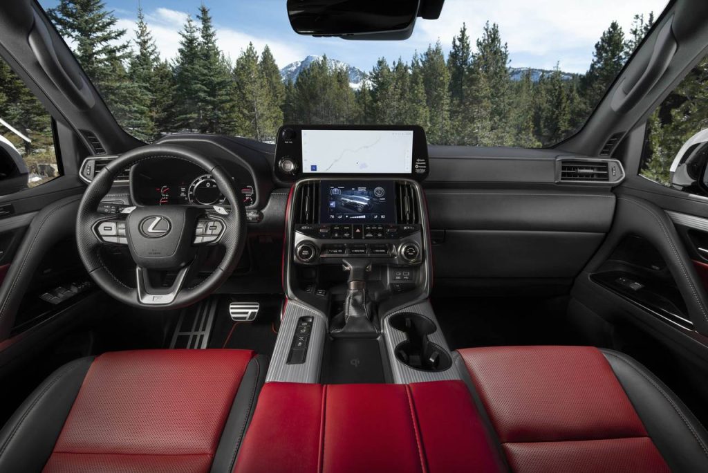 Lexus LX 2022 Dashboard