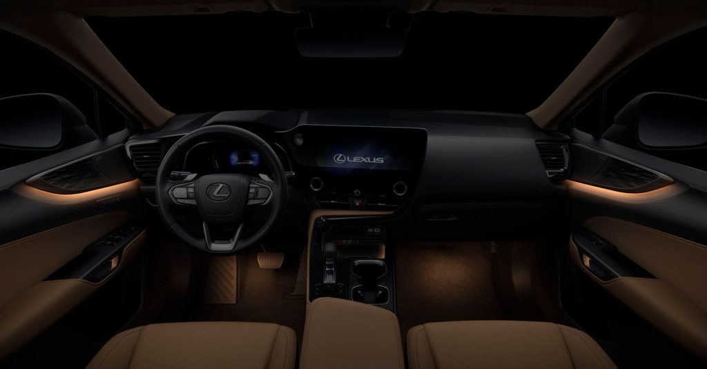 Lexus NXh 2022 Dashboard