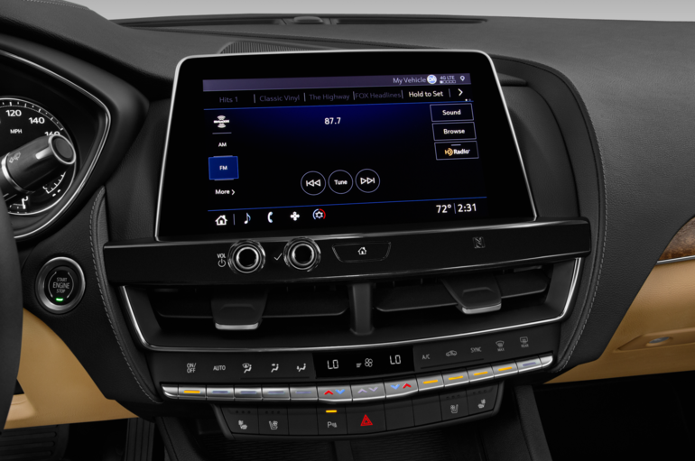 cadillac-ct5 touch screen