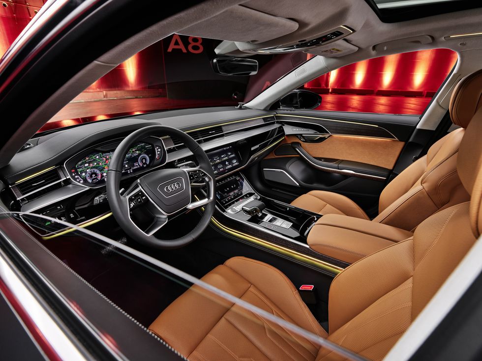 Audi A8 front seats
