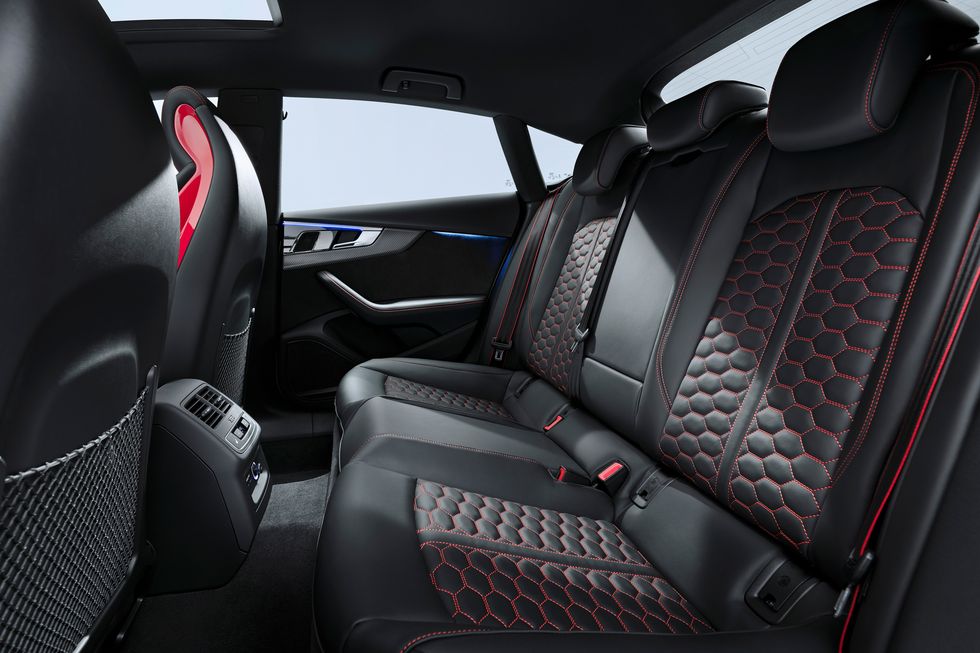 Audi RS 5 Coupe back seats