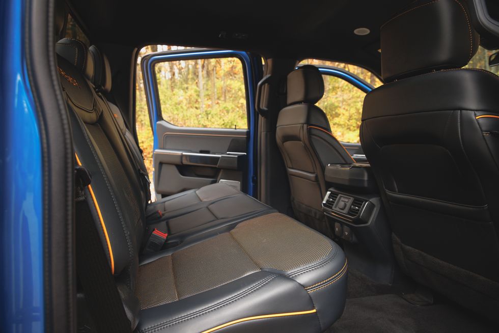 Ford F-150 Tremor back seats