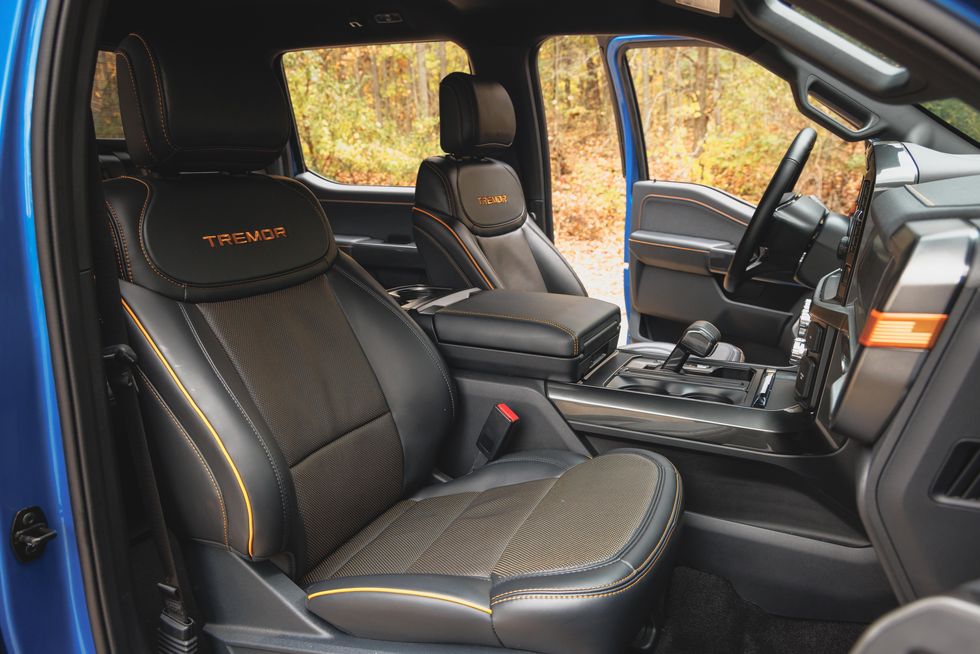 Ford F-150 Tremor driver seats