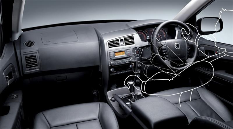 Ssangyong Actyon Sports 2022 Dashboard