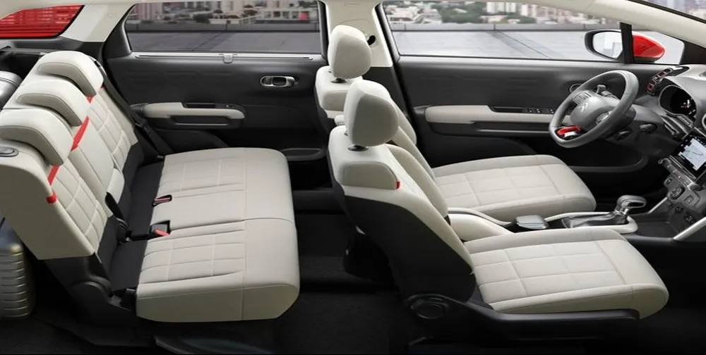 Citroen C3 Aircross seats view