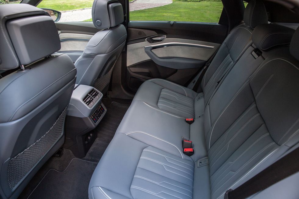 Audi E-tron Sportback back seats