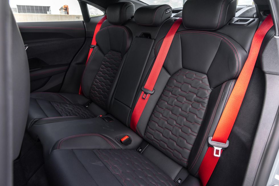 Audi E-tron back seats