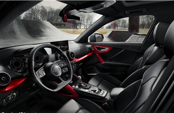 Audi Q2 Door view of Driver seat