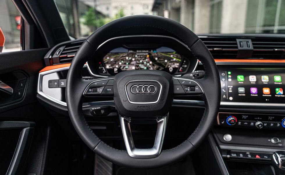 Audi Q3 steering wheel