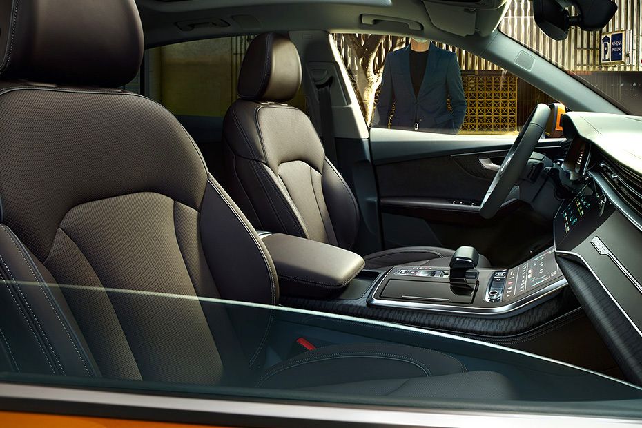 Audi Q8 Door view of Driver seat