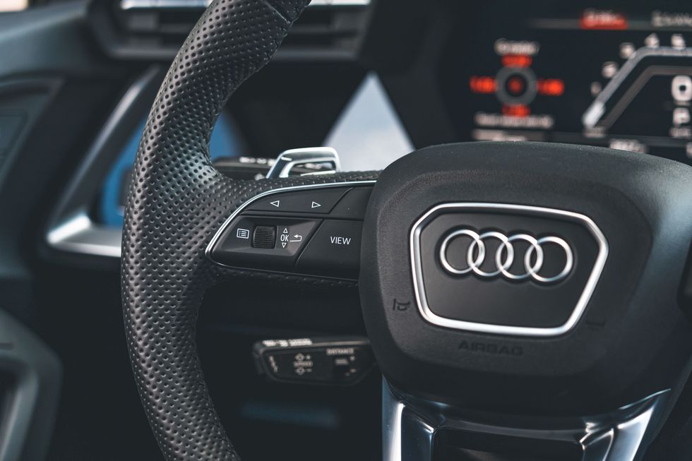 Audi RS3 steering wheel