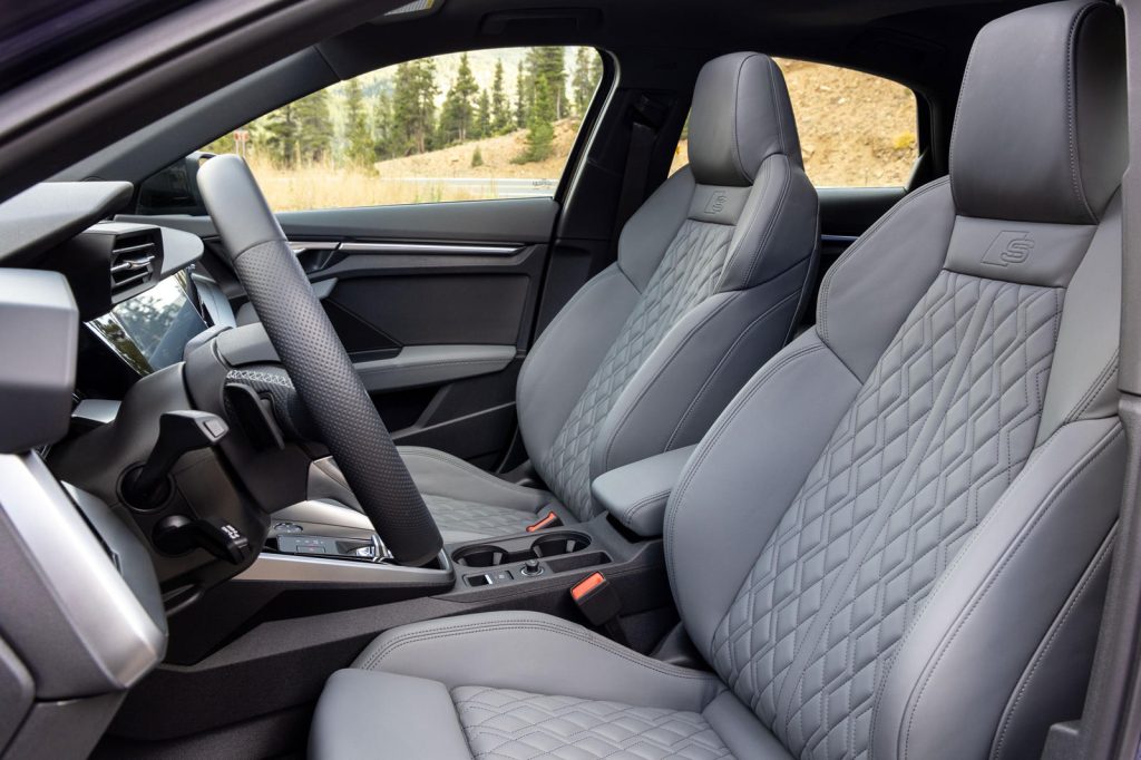 Audi S3 front seats