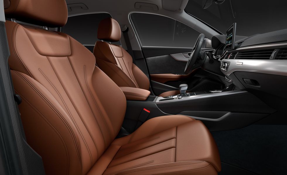 Audi S4 front seats