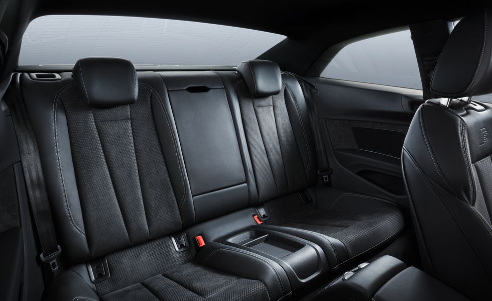 Audi S5 Rear seats