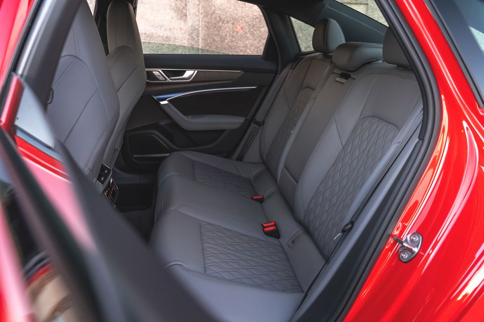 Audi S6 back seats