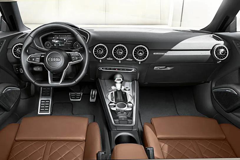 Audi TTS Coupe 2022 dashboard