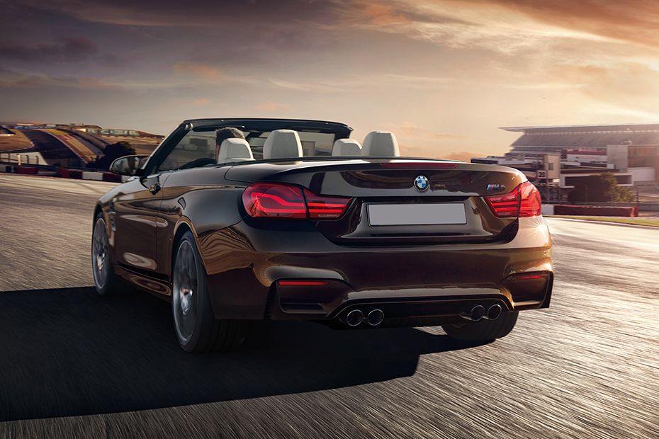 BMW M4 Convertible Rear Left View