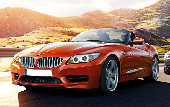 BMW Z4 Roadster Front Left View Angle