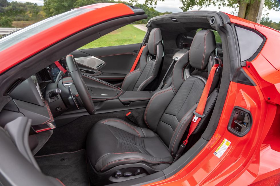 Chevrolet Corvette seats