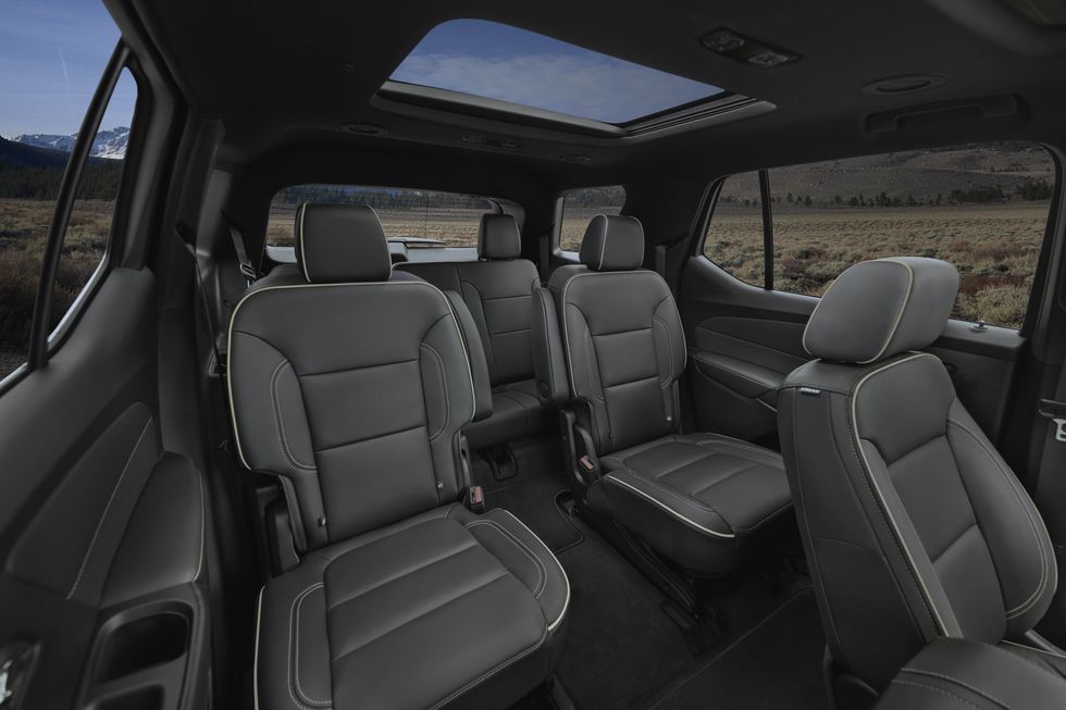 Chevrolet Traverse Rear seats view