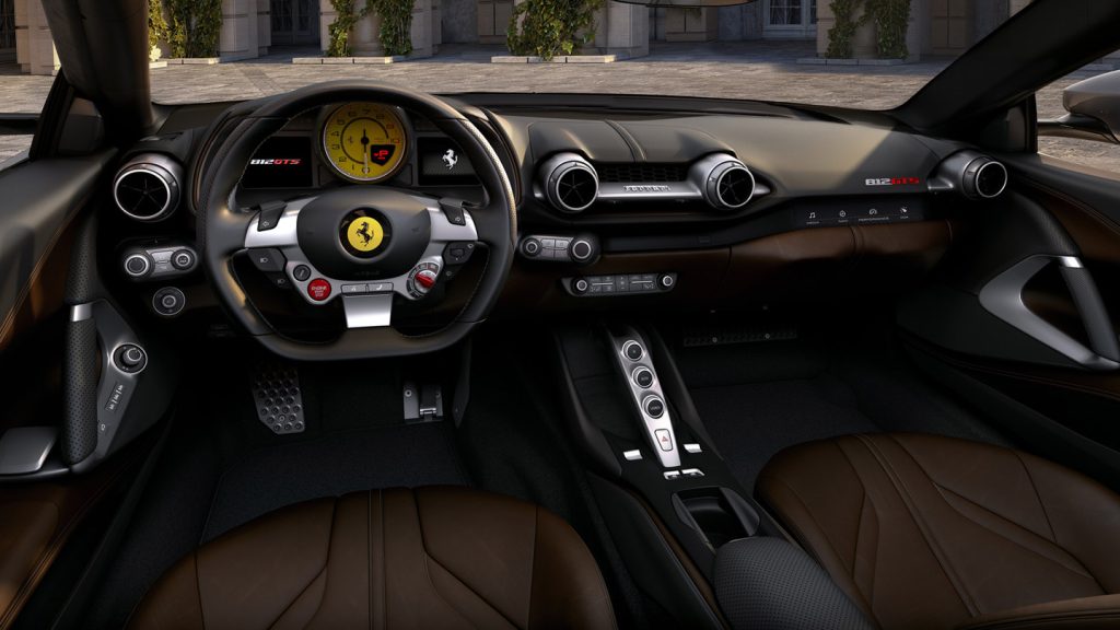 Ferrari 812 GTS 2022 Dashboard