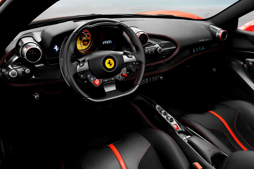 Ferrari F8 Tributo 2022 Dashboard