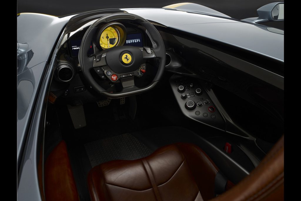 Ferrari Monza SP2 2022 Dashboard