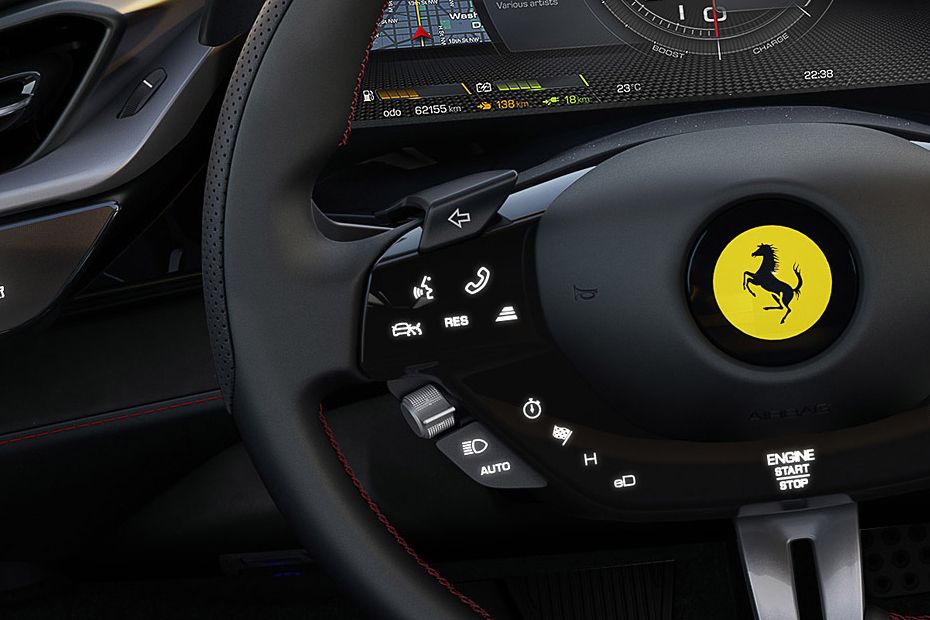 Ferrari SF90 Stradale 2022 Steering Controls