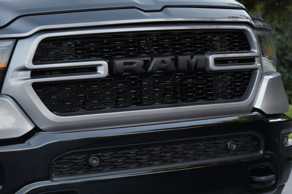 Ram 1500 Grill view